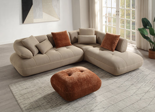 Carrick Beige Sectional Sofa
