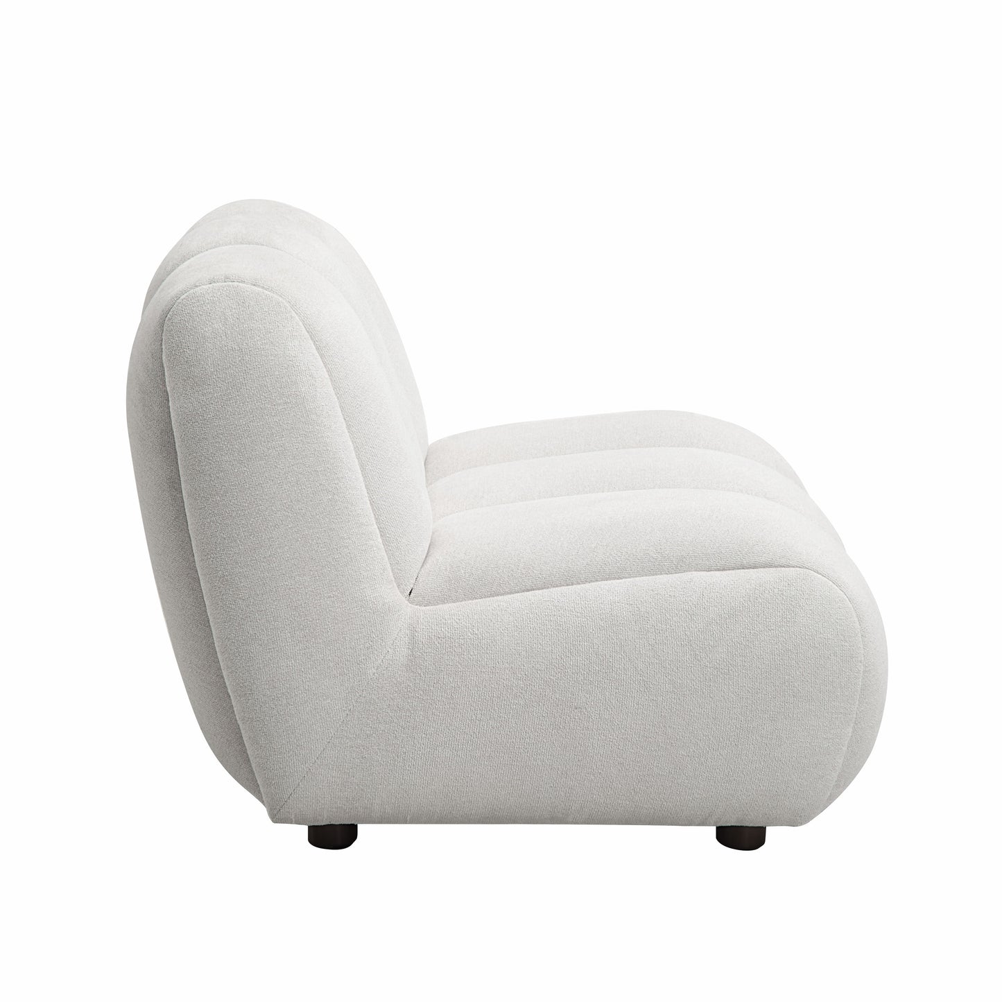 Manilla Ivory White Linen Sectional Sofa